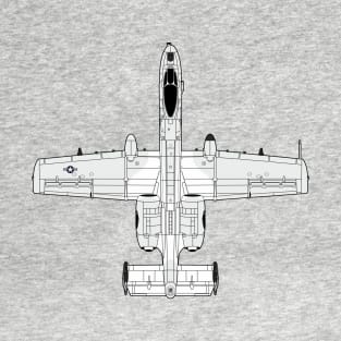 A-10 Thunderbolt II and nothing else T-Shirt